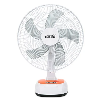 พัดลมตั้งโต๊ะพร้อมไฟ LED